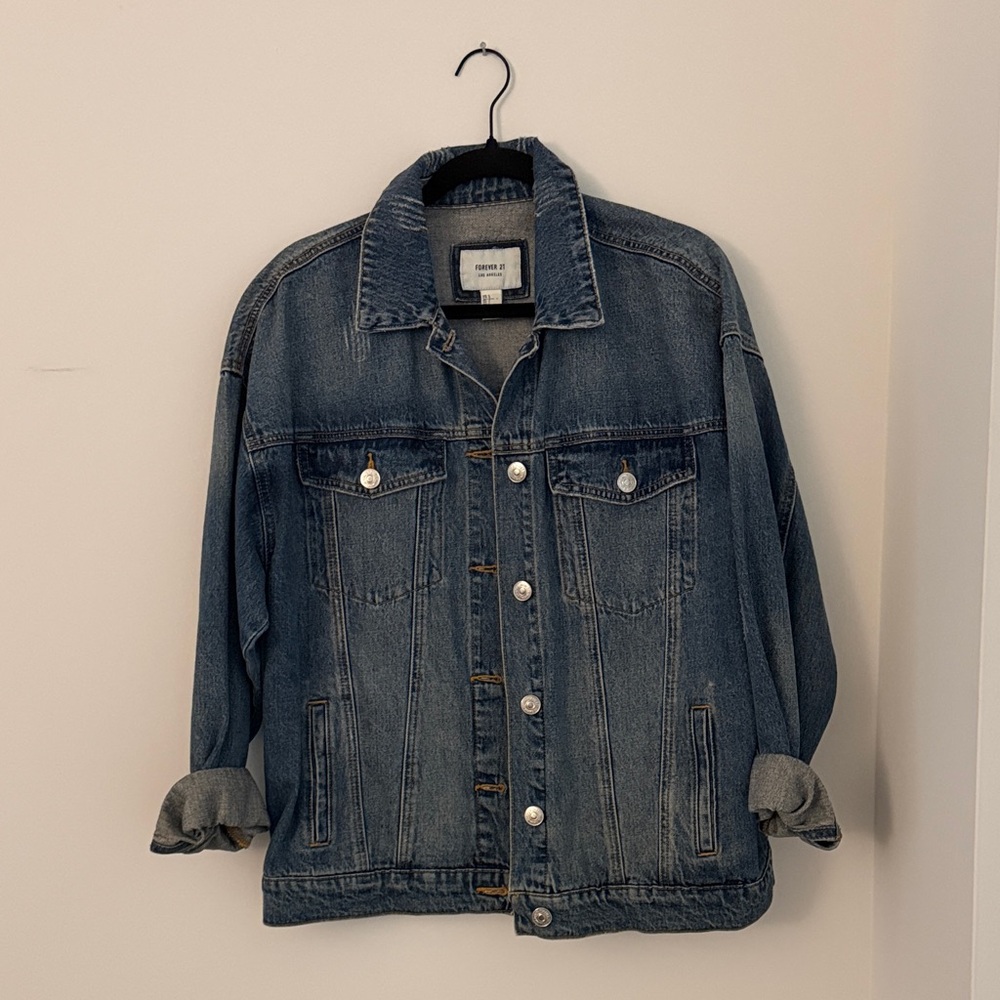 Forever 21 Light Blue Denim Jacket